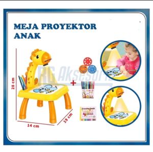 Meja Belajar Gambar Meja Gambar Anak Proyektor Meja Belajar Anak