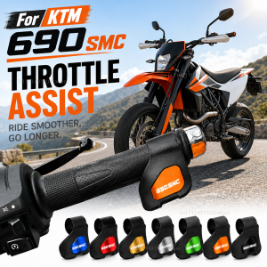 For KTM 690 SMC R 690 ENDURO R 2019-2026 Motorcycle Throttle Assistant Clip Labor Saver Acceleration Labor-saving Auxiliary Grip