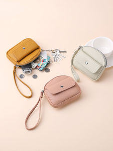 Fashionable Leather Clutch Wallet Zipper Coin Purse Card Holder Driver License Storage Bag for Youth Business OL Style