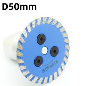 1 PC M14 Flange Diamond Cutting Disc 75mm 50mm 2 Inch Detachable Mini Carving Tool Blade for Granite Marble Tiles Stone Cutting