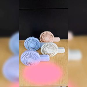 Fan 667-25 Portable Folding Usb Desktop Handheld Mini Fan High Wind Power Electric Fan