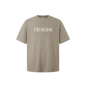 CHINISM | Heavyweight Drape Cotton short sleeve T-shirt