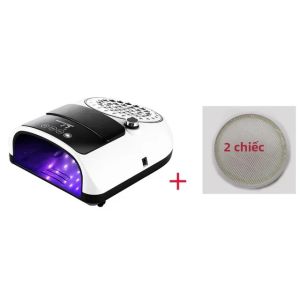 Đèn Sấy Gel Móng Tay LED Công Suất Cao 2 Trong 1 186W Tích Hợp Chức Năng Hút Bụi Với Bộ Lọc Dành Cho Chuyên Gia Làm Móng