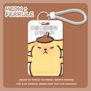 Sanrio Hello Kitty Melody Expression Bag Student Slide Cover Card Holder Meal Card Bus Pass Body ID Card School Card Card Holder