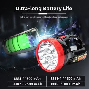 TILAIEN | High Power Rechargeable Super Bright LED Handheld Searchlight