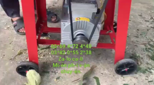 Máy băm cỏ voi đa năng bán tự động năng suất cao chưa có motor