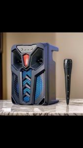 Speaker Bluetooth Wireless Kimiso MKC-3398 Size 6.8\" Inchi Super Bass Free MIC kabel