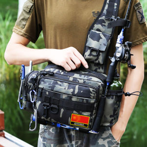 กระเป๋าสะพายข้างกันน้ำสำหรับตกปลา กระเป๋าสะพายข้างแบบสะพายข้างเดียว กระเป๋าสะพายข้างขนาดใหญ่ กระเป๋าใส่ร่ม กระเป๋าใส่ร่มสำหรับผู้ชาย