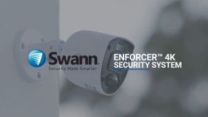 Swann Enforcer 4 Camera 8 Channel 4K Ultra HD DVR Security System CCTV 2TB HDD Spotlights and Sirens (SWDVK-856804RL)