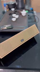 ลำโพงบลูทูธ รุ่น KTS-1738 ทรงยาว เสียงดี รองรับUSB เสียบFlash Driveได้ มีช่องวางมือถือ เพิ่ม-ลดเสียงได้ มีตัวใหญ่กับตัวเล็ก