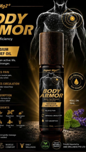 Body Armor High Performance Magnesium Essential Oil (New Mint / Lavender)