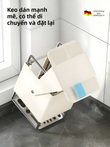 MADASHUAI | Giá Đựng Dao Kéo Quay Đa Năng
