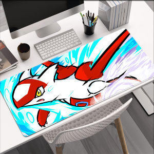 Potdemiel | Kawaii P-Pokemon Gamer Mousepad Latios 35x60CM Office Desk Pads Large Game Mouse Pad Gaming Play Mat for Computer Gift XXL