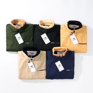 Áo Khoác Kaki Nam Phối Bo Hot trend Cá Tính Thời Thượng Fs Pakk68 (5 Màu)