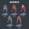 Iron Man Action Figure Tony Stark MK1-7 MK8-14 MK15-19 MK20-25 Iron Manประกอบรุ่นผู้ใหญ่คอลเลกชันรูป. 