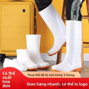 Oil-Resistant Anti-Slip Acid-Resistant Rain Boots