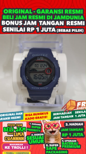 JAM TANGAN DIGITEC ORIGINAL - JAM DIGITEC DG-5119TBL JAM DIGITEC DG5119 JAM DIGITEC 5119 JAM DIGITEC DG5119TBL - Men TR - Resin - Biru - Diameter 4 CM - Jamdunia / Jam dunia JD18 JAM TANGAN PRIA JAM PRIA JAM TANGAN ANTI AIR # S003