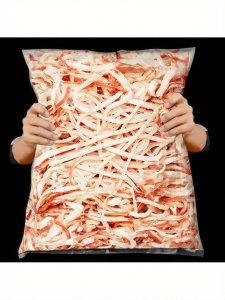 Grilled Hand-Pulled Squid Threads 500g Can