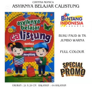 BUKU TK JUMBO - ASYIKNYA BELAJAR CALISTUNG UNTUK PAUD DAN TK
