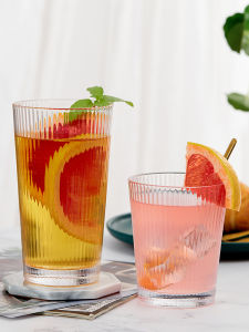 Cốc Thủy Tinh Đựng Nước Đơn Giản Phong Cách Tối Giản Cốc Đựng Sữa Cà Phê Trái Cây Sáng Tạo Dùng Trong Gia Đình Bộ Cốc Thủy Tinh