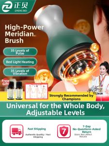 ZHENGBEI | Full Body Abdominal Massager with Meridian Stimulation Gua Sha Heating and Abdominal Massage