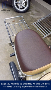 [Giá VAT] Baga Sau Cub Mới 50cc 81 86 83 Đèn Tròn Học Sinh Viên Ally Espero Moto Việt Thái Liên Doanh Bảo Vệ Hậu Cup Vat