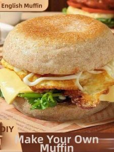 Nutritious Whole Wheat Bread Buns for Sandwiches