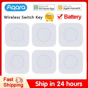 Aqara | Aqara Smart Wireless Mini Switch Zigbee One Key Control Button for Homekit Xiaomi Mihome Smart Home Security