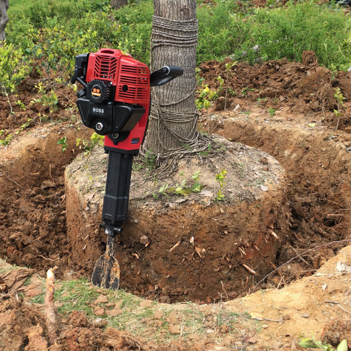 Multifunctional Gasoline Pickaxe Tree Moving Machine Small Tree Starter ...