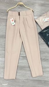 Quần Baggy Cạp Cao 3 Cúc Siêu Đẹp Phong Cách Mới Dành cho Giới Trẻ