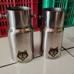 Kenalpot truk model baut suara srigala serigala truk turbo Canter Dyna Dutro izuzu giga