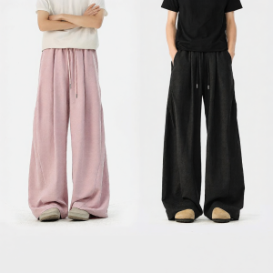 Mark Fairwhale | American Style Solid Color Wide Leg Summer Casual Pants