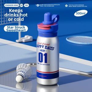 COOKER KING | Portable Suction Straw Cup for School Students