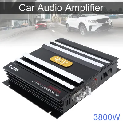 BONINGYU | Ampli Ô Tô Hai Kênh Công Suất Cao 3800W