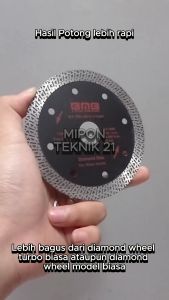 BMB Mata Potong Keramik Granit 4 Inch Turbo Model Batik X