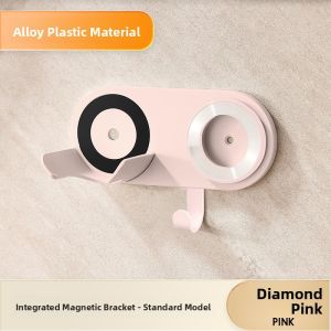 Magnetic No-Drill Wall Mount Stand for High-Speed Hair Dryers