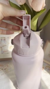 LINBAI Flask Straw Lid Cap Leakproof Replacement Cover and Silicone Boot Set Tumbler Accessories for Wide Mouth Water Bottles