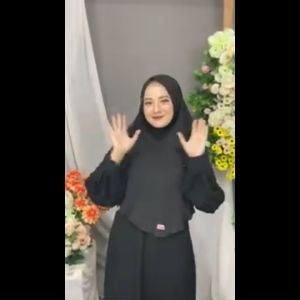 Terbaru Hijab Abika Bergo Larizka Maryam Plisket Kerudung Instan Tali Daily Premium