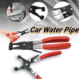 Car Water Pipe Hose Clip Pliers Fuel Water Pipe Hose Flat Band Ring Type Tool for Auto Removal Tools