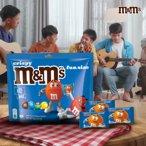 M&MS Crispy Chocolate Fun Size 144G Chocolate / Crispy / Gift