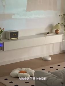 [ลดราคาพิเศษ] ชั้นวางทีวีไม้เนื้อแข็ง สไตล์มินิมอล สไตล์LOFT 65/55/32นิ้ว - ตู้วางทีวีพร้อมลิ้นชัก - วางของได้เยอะ