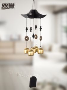 5 Gió Chuông Kim Loại Phong Cách Nhật Bản Double Honor Góc Nhà Trang Trí Cửa Quà Tặng Sáng Tạo Chuông Cửa Treo Trang Trí Nhà