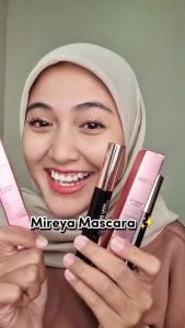 Mireya Xtense Lash Waterproof Mascara - 3 in 1 Full Boost Extending Volumizing Nourishing with Hyaluronic Acid Aloe Vera dan Castar Oil Maskara BPOM