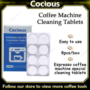 เครื่องทำกาแฟเอสเปรสโซ่เม็ดทำความสะอาดตราชั่งชาไขมันแท็บเล็ต Effervescent สารขจัดตะกรัน