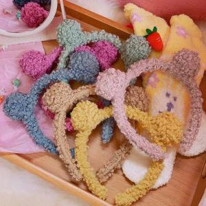 Bando Bulu Korea Kuping Beruang Bando Fashion Korea