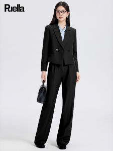 puella | Bộ Đồ Công Sở Chất Lượng Cao Mùa Thu 2026 Áo Blazer Ngắn