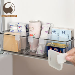 จัดระเบียบตู้เย็น ที่แบ่งช่องในตู้เย็น จัดระเบียบในตู้เย็น ที่กั้นขวดในชั้นวางตู้เย็น แบ่งช่องในตู้เย็น