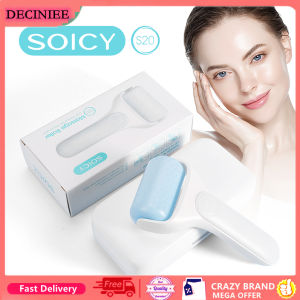 Soicy S20 Ice Roller Cold Roller Massage Skin Derma Roller Massager For Anti Aging Face Puffiness Migraine Pain Relief Minor Injury