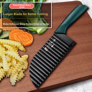 Multifunctional Wavy Potato Cutter Knife