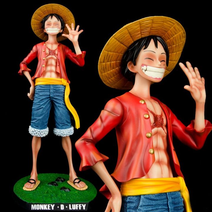 42.5cm One Piece Straw Hat Monkey D. Luffy Gk Large 1/4 Big Smiley
